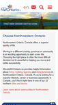 Mobile Screenshot of immigrationnorthwesternontario.ca